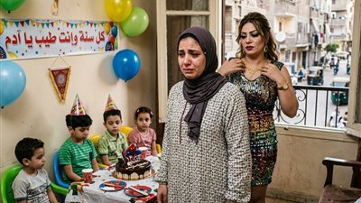 في عيد ميلاد ابني اللي عنده 7سنين 
