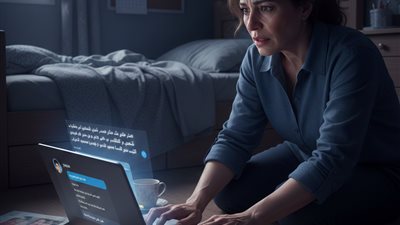ابنتي لم تكن تعرف اني استطيع فتح هاتفها