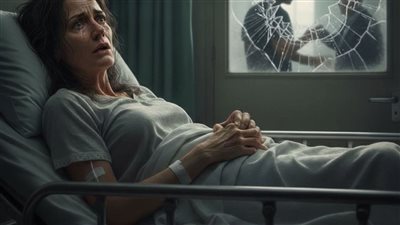فوقت من غيبوبه ولساني تقيل