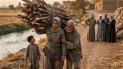 ساعدت راجل عجوز 