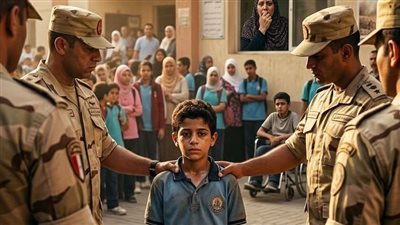 ابني شال صاحبه القعيد طول الرحله